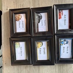 Lighting McQueen food labels