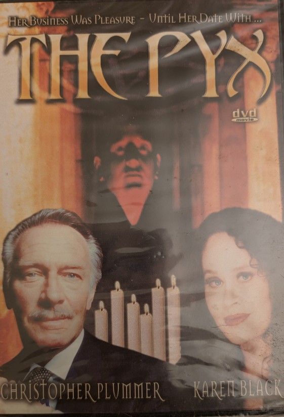 NEW DVD - The Pyx W/Christopher Plummer + Karen Black. A detective investigating the death of a heroine addicted prostitute uncovers evidence pointing