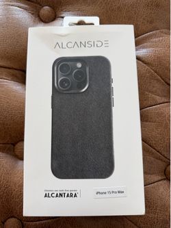 iPhone 15 Pro Max - Alcantara phone case BRAND NEW - never used