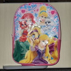 Disney Princesses - Cinderella Ariel Rapunzel Backpack Thumbnail