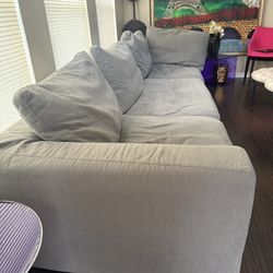 Gray Sectional Sofa 