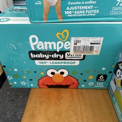 Pampers Baby Dry Diapers Pack - Size 6 - 112ct