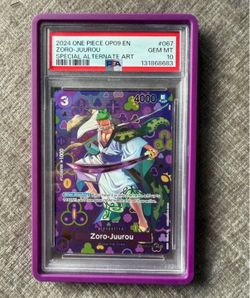 PSA 10 Zoro Jurroo Op09 SP
