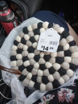Felt Ball Wool Trivet