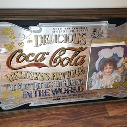 Coca Cola Bar Mirror