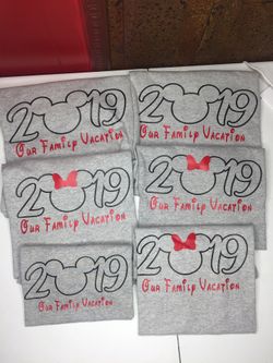 Disney vacation T-shirt’s Personalized / Playeras Personalizadas