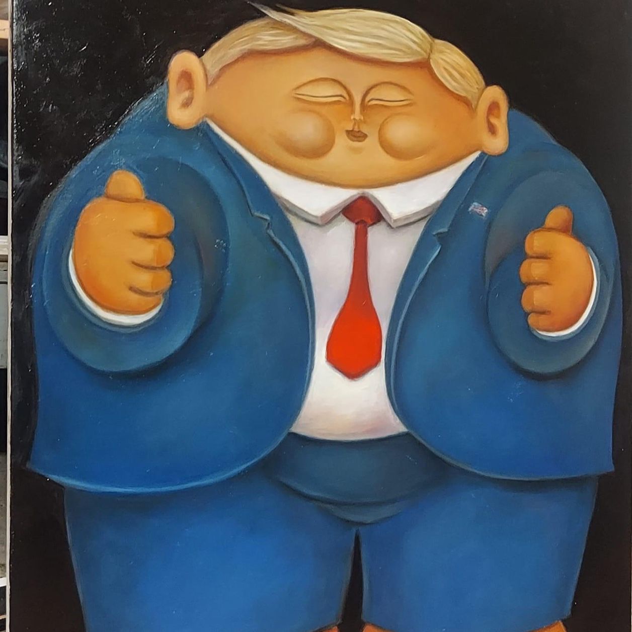 Newest Work By Cuban Artist Alberto Godoy For Those Looking For Trump Original 