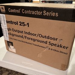 JBL Control 25-1 Speakers