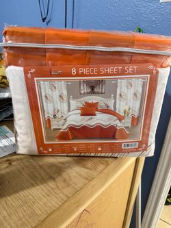 Bollft 8-Piece Bedding Sheet Set