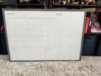 Large Monthly Calenday