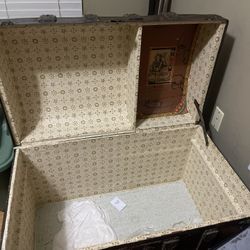 Antique Steamer Chest