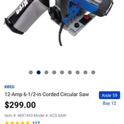 New Kreg Saw