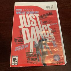 🎮📀Just Dance (Nintendo Wii, 2009) UBISOFT / Complete w/ Manual 