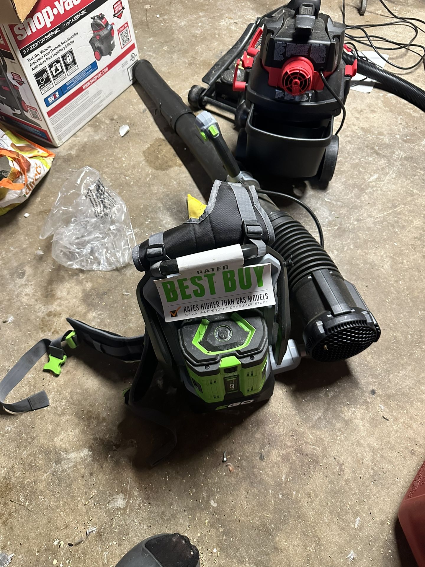 Back Pack Leaf Blower