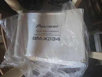 Pioneer GM-X334 4-Channel Car Power Amplifier
