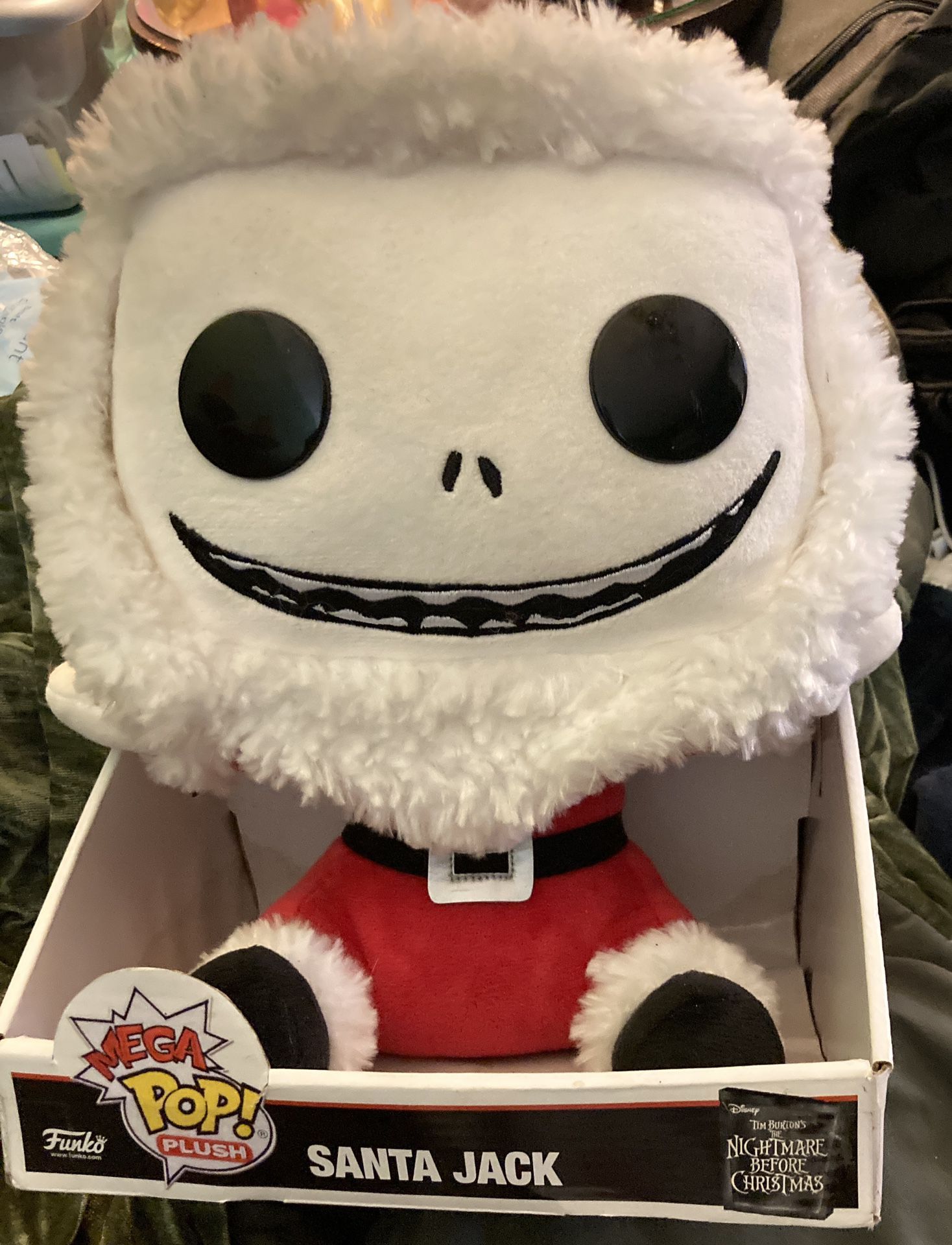 Mega Pop Funko  Christmas Santa Jack Nightmare Before Christmas