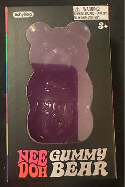 Purple needoh gummy bear