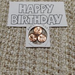 Uncirculated * (3) 1963  Lincoln Pennies For Sale