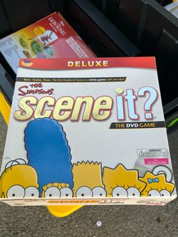 The Simpsons Scene It Deluxe DVD Game