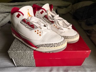 jordan 3 retro cardinal red