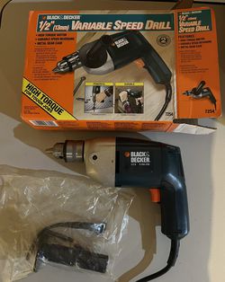 Black & Decker Corded Drill for Sale in Westlake, OH - OfferUp