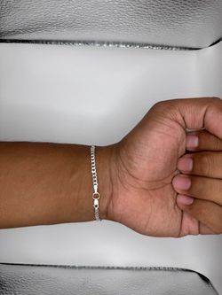 S925 silver bracelet 3mm