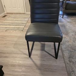 4 Leather Chairs