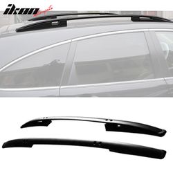 Fits 2007-2011 Honda CR-V Aluminum Roof Rack OE Style Black Side Rail Cross Bar