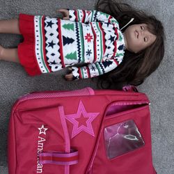 Grace, American Girl, Doll With Carrying Case
