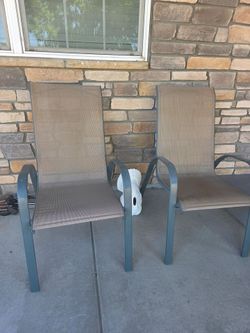 2 Poch chairs for sale