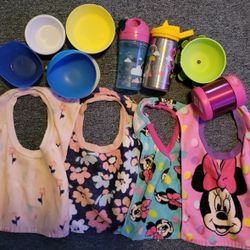 4 Bibs 6 Bowls 1 Thermos 2 Cups
