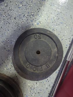 B F C O 50lb. Weight