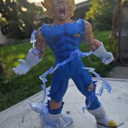 Dragon Ball Z Majin Vegeta Figurine 10" Stewart&Nellis Pick Up 