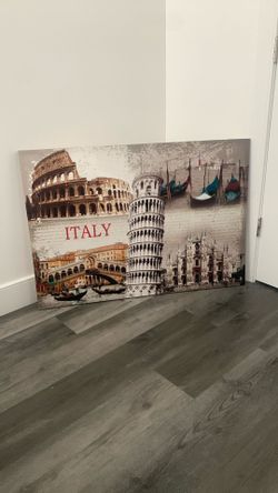 Paris & Italy Canvases