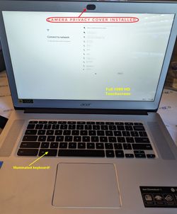 Acer Chromebook 15 - 1080 HD Touchscreen, Pentium 4GB