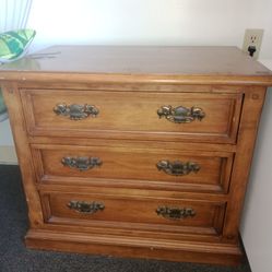 Three Drawer Dresser.