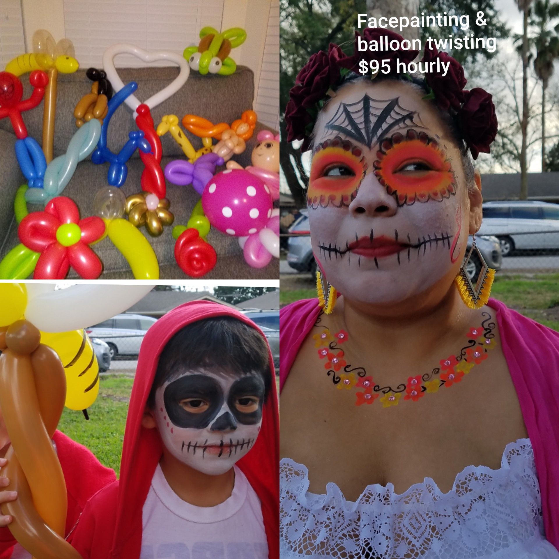 Facepainting / balloon twisting