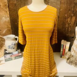 Old Navy Mustard Colored Tunic Dress NWOT Size XL