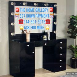 Makeup Vanity $55 Down Payment 