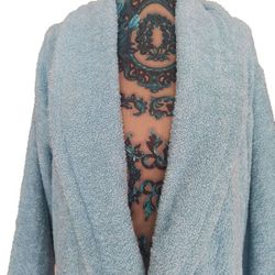 💯% Cotton women & men bathrobe👉 Size:M