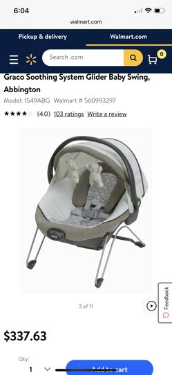 Graco Soothing System Glider Baby Swing Abbington 4in 1 for Sale in Portland OR OfferUp