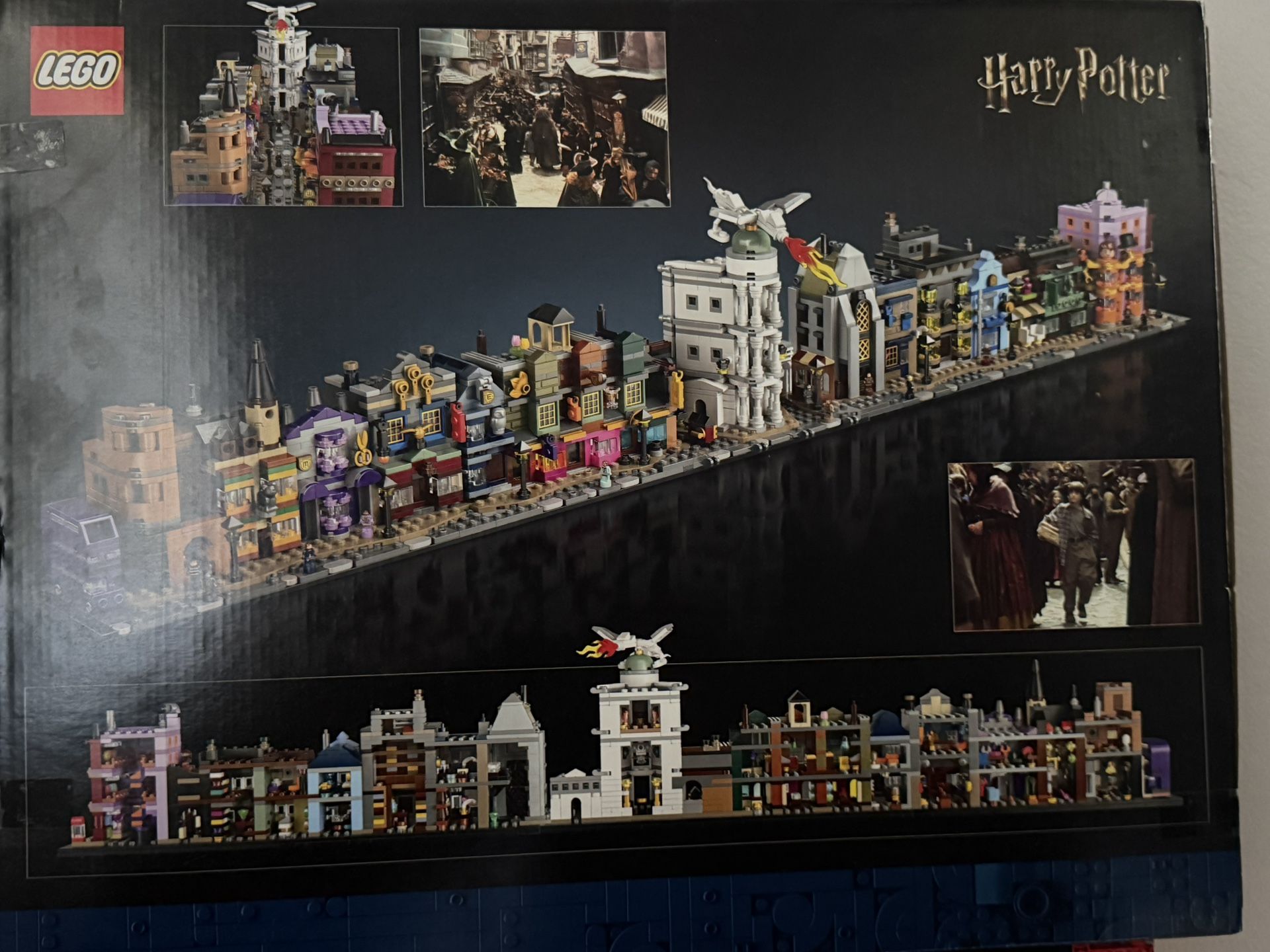 LEGO Harry Potter Diagon Alley Wizarding Shops Collectible Building Set 