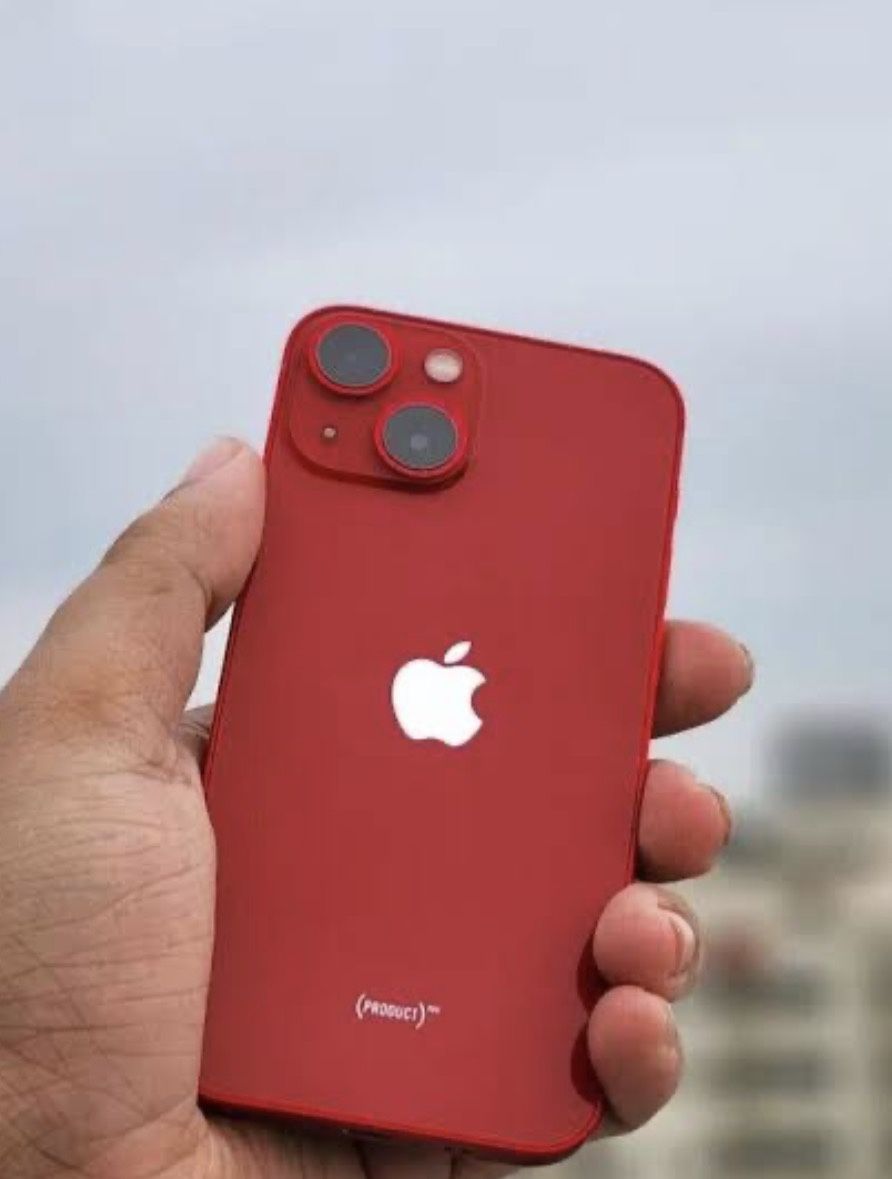 Red Iphone 13 Minimal Scratches No Cracks Or Damage