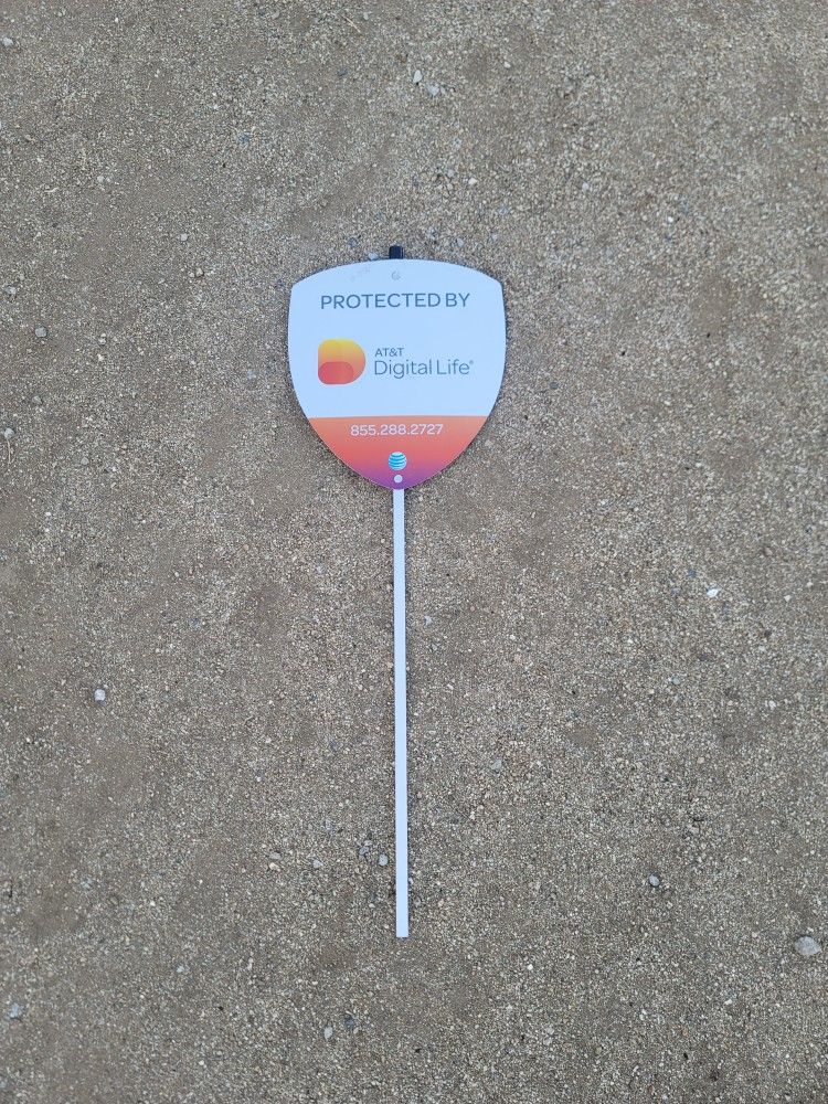 Alarm Yard Sign 