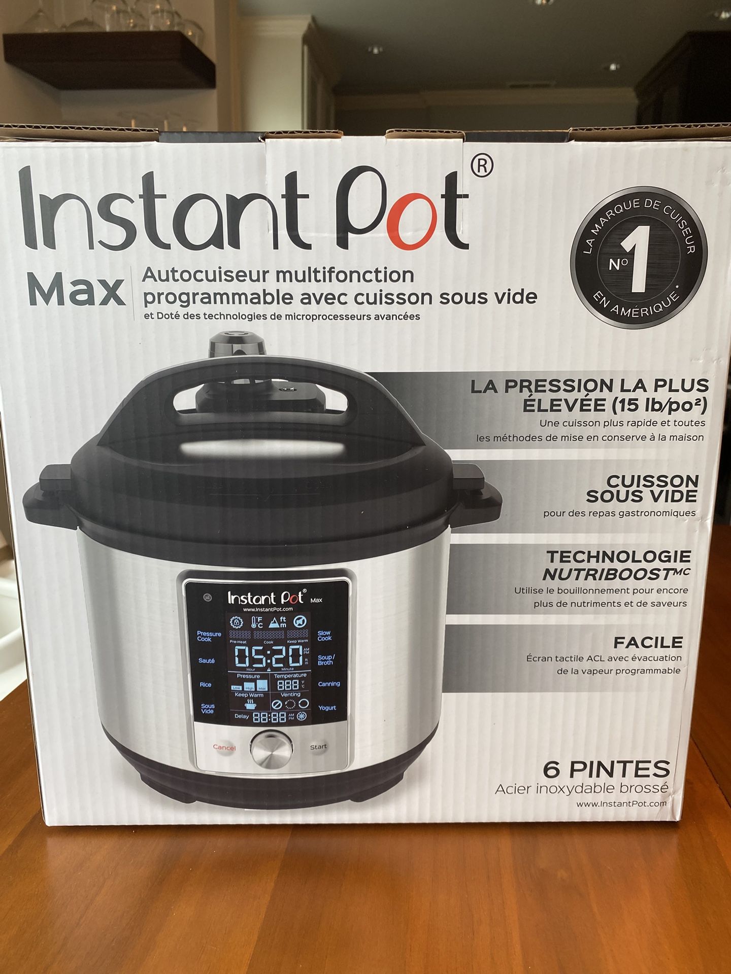 Instant Pot Programmable Pressure Cooker