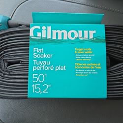 50 Ft Water Soaker Flat Hose Brand New 