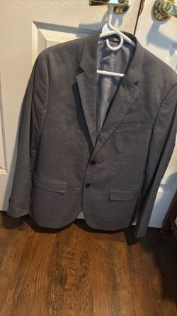 Saco Gris Obscuro Size L Para Hombre