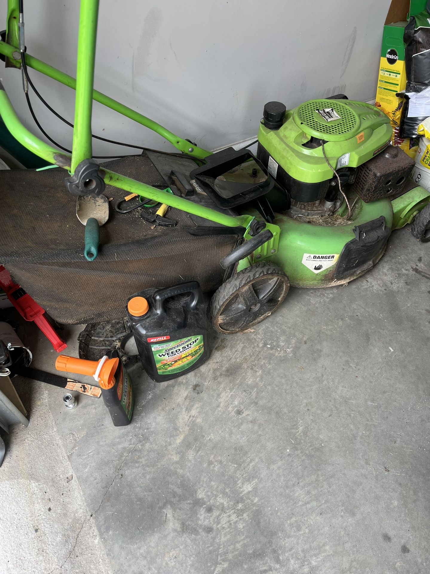Gas Powered Lawn Mower