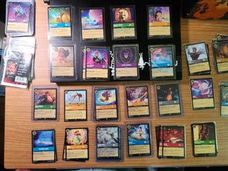 Lorcana - Cards - Stitch - Queen - Belle - Lilo - Simba -First Chapter - Legendary - Super Rare - Enchanted