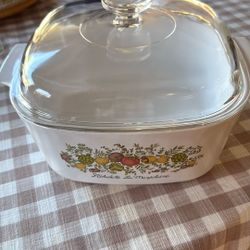 Corningware Baking Dish W/Lid